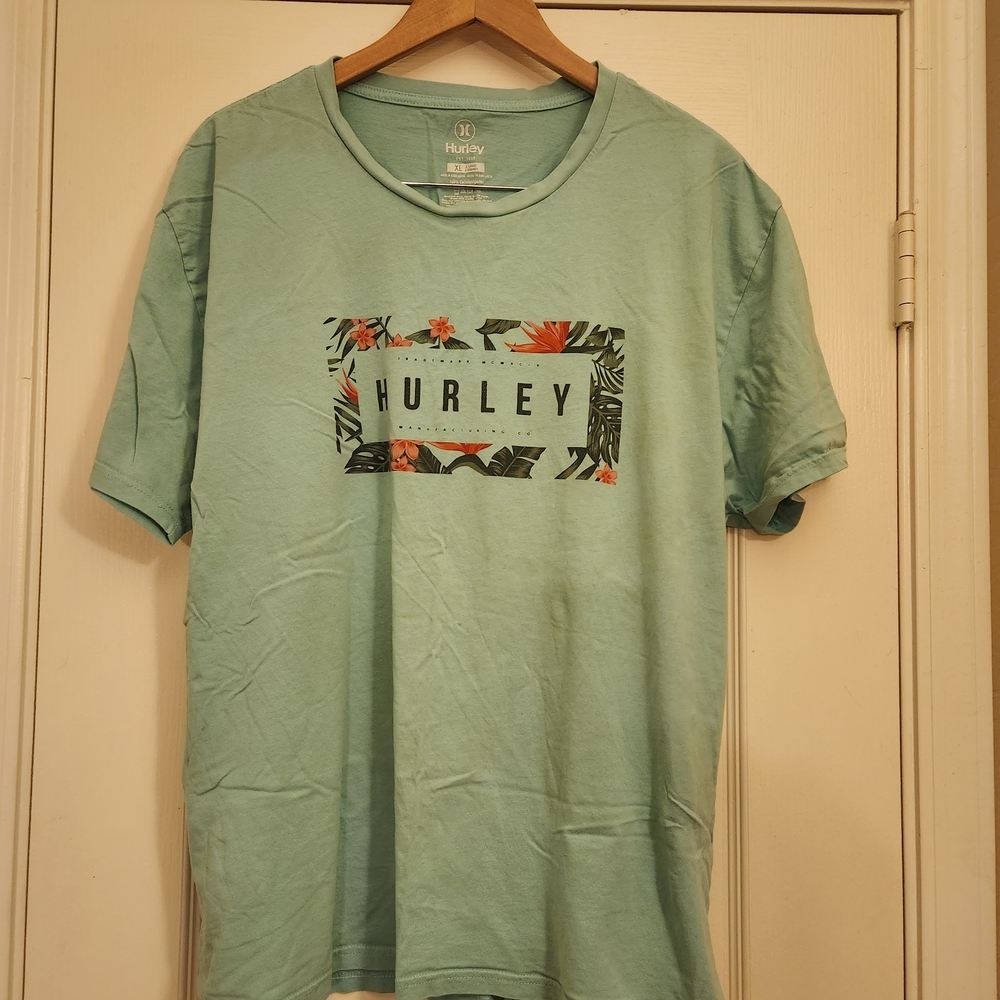 Hurley Men's Mint Graphic Tee
